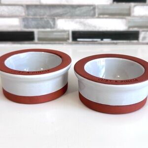 Jamie Oliver Terracotta Pinch Pots ~ Set of 2